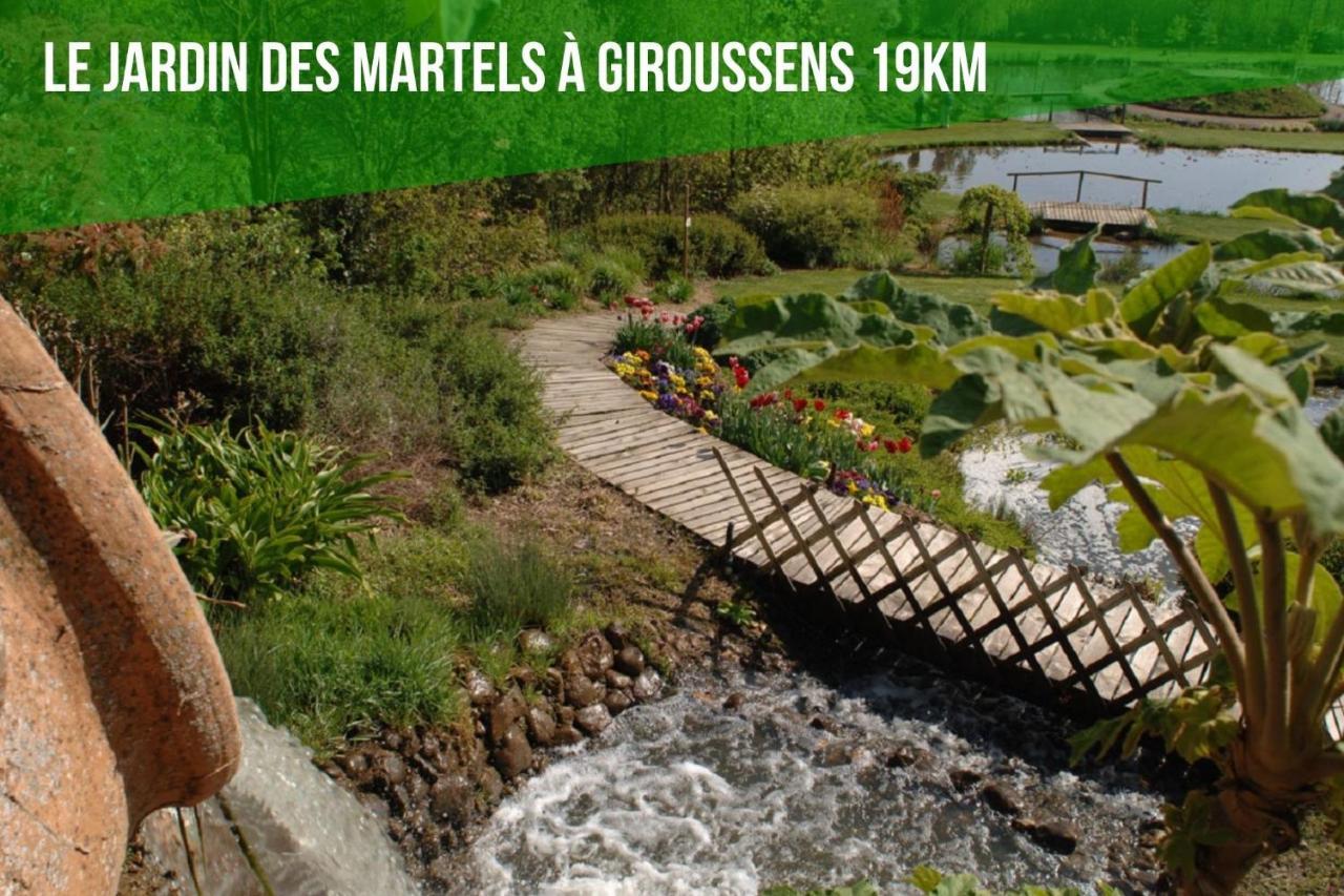Le Grand Cottage Nature Piscine Chauffee Privee Du Tarn Entre Toulouse Et Albi & Les Cottages Du Tarn Peyrole Eksteriør billede